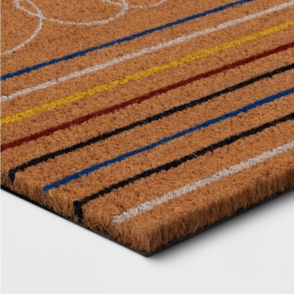 Hello Coir Door Mat from Room Essentials - Picture 3 of 6